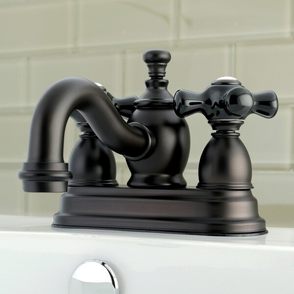 KS7105PKX 4 Centerset Bathroom Faucet, Oil Rubbed Bronze